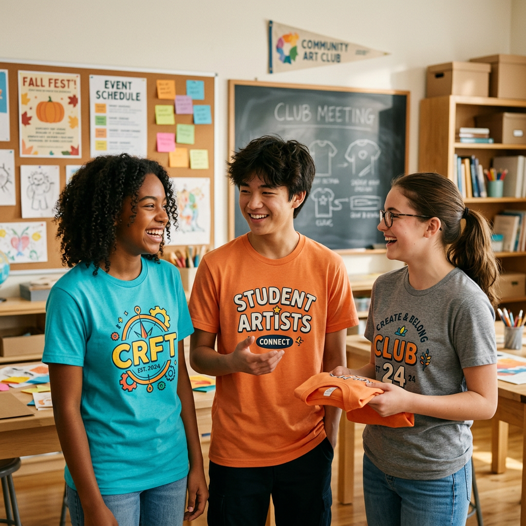 School Club T-Shirt Ideas: Easy Fundraising and Identity