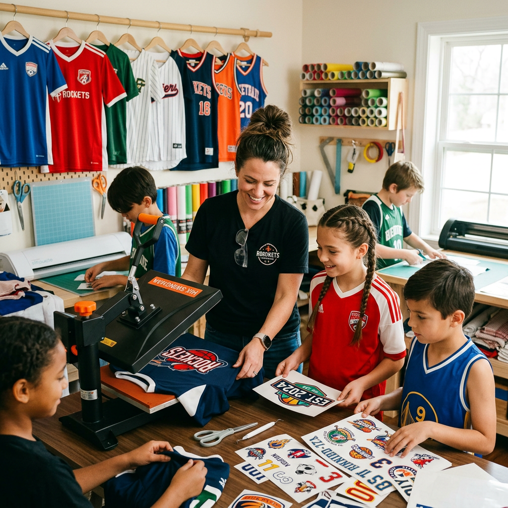 Youth Sports Apparel: Designing Durable Custom Transfers
