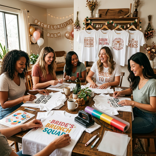 10 Unique Bachelorette Party DIY Shirt Ideas Using DTF