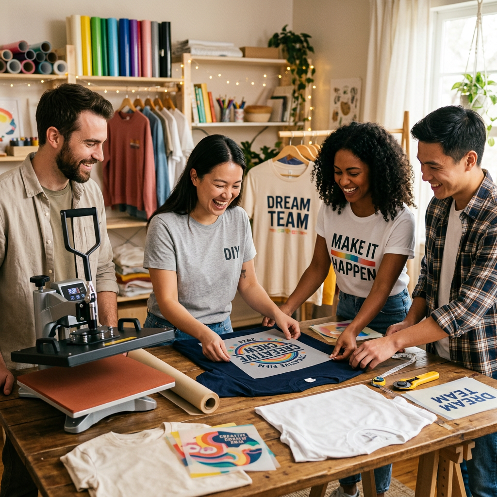 DIY Group T-Shirts: A Complete Guide to DTF Transfers