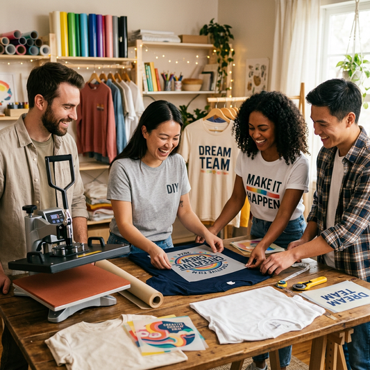 DIY Group T-Shirts: A Complete Guide to DTF Transfers