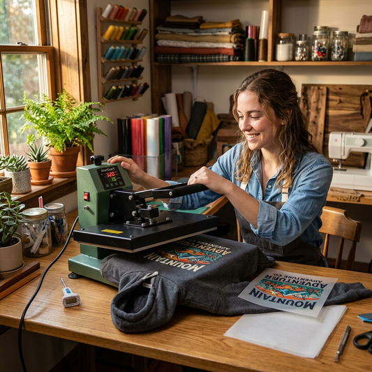Best Heat Press Settings for Pro-Grade DTF Transfers