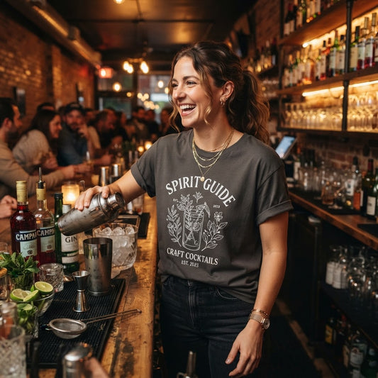 Trending Bartender Shirt Designs for Women's Tees