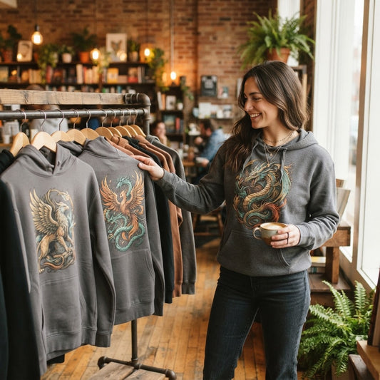 Trending Mythical Creature Designs for Graphic Hoodies