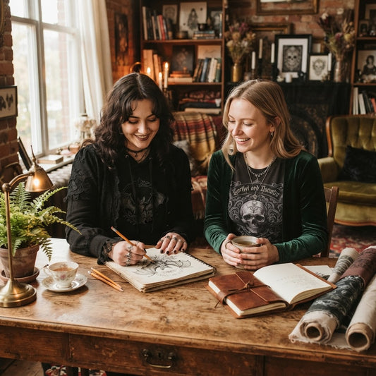 Victorian Gothic Graphic Apparel: Design & Style Guide