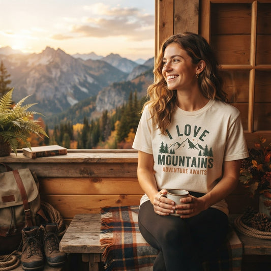 I Love Mountains Shirt Design Ideas & Aesthetic Trends