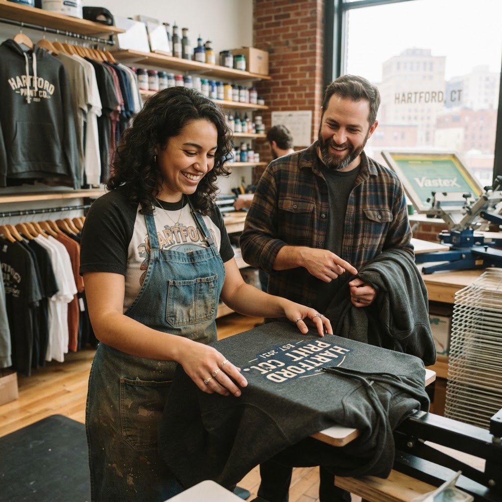 Custom Apparel Printing in Hartford: Style & Quality Guide