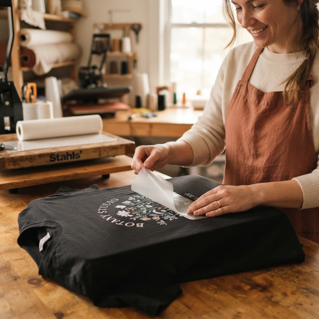 DTF on Dark Fabric: How to Get Crisp Prints