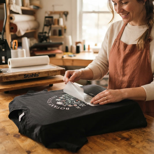 DTF on Dark Fabric: How to Get Crisp Prints