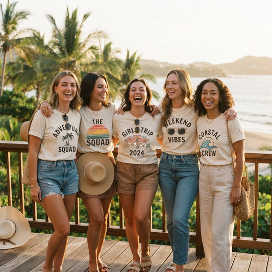 Girls Trip Shirt Ideas & Matching Design Trends