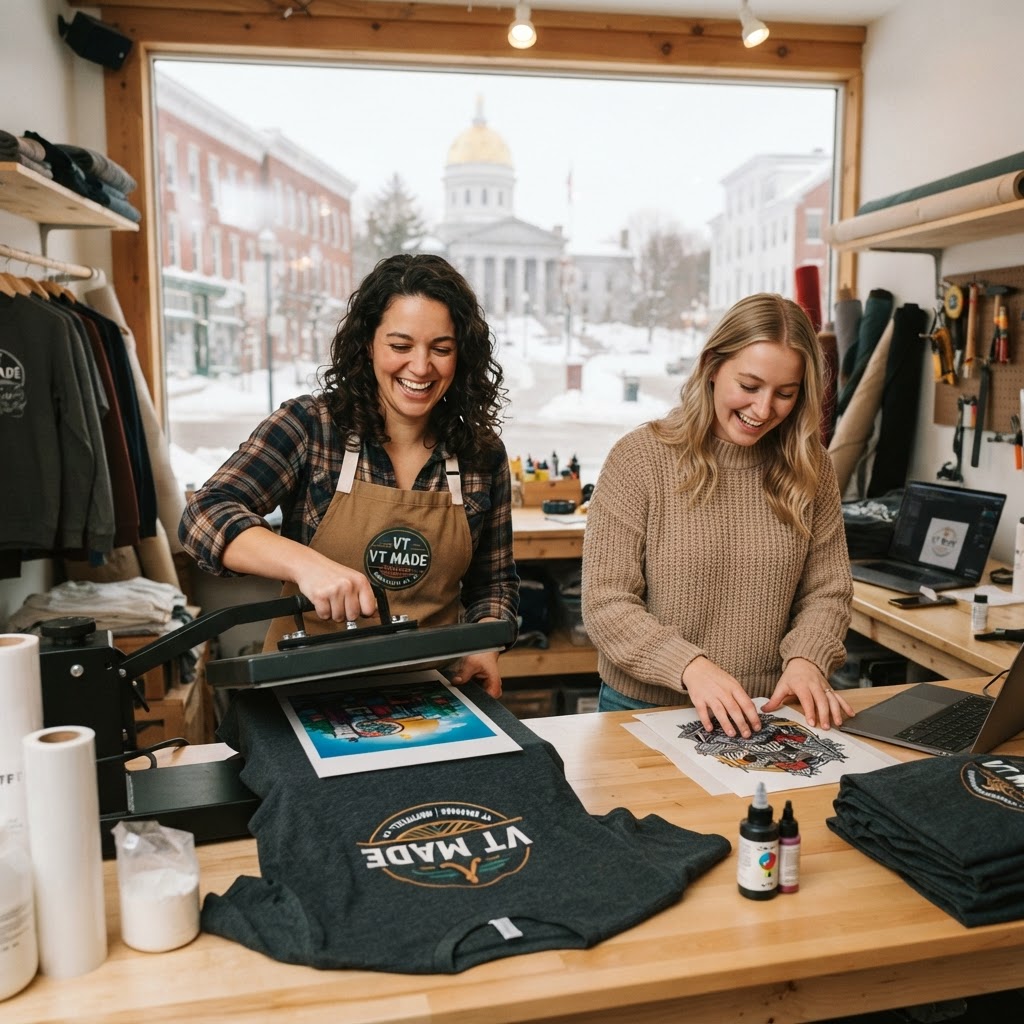DTF Prints in Montpelier, VT: Custom Apparel Guide