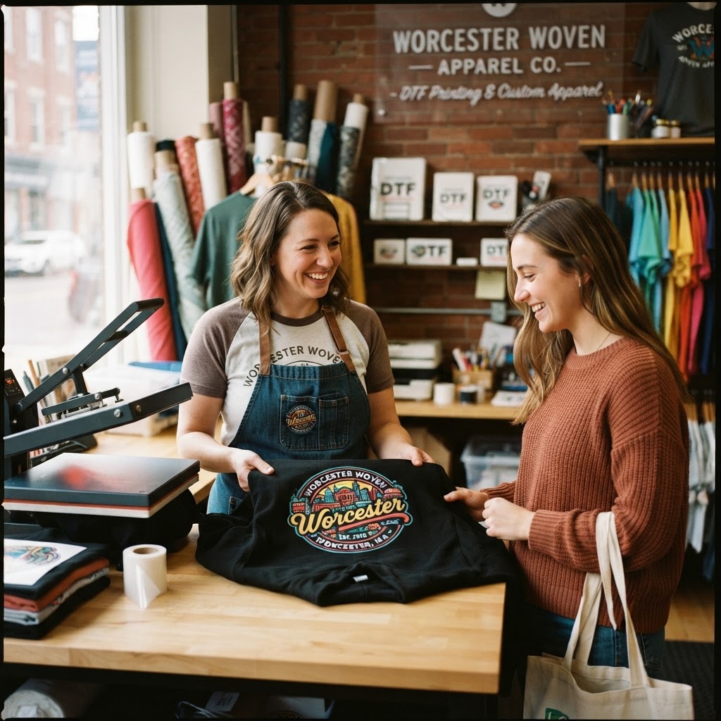 Where to Get DTF Prints in Worcester, MA