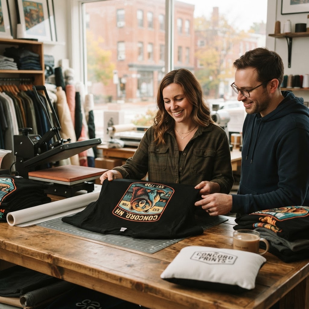 DTF Prints in Concord, NH: Custom Shirt Sourcing