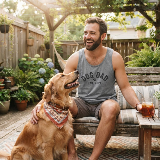 Pet Dad Tank Top Design Ideas & Summer Apparel Trends