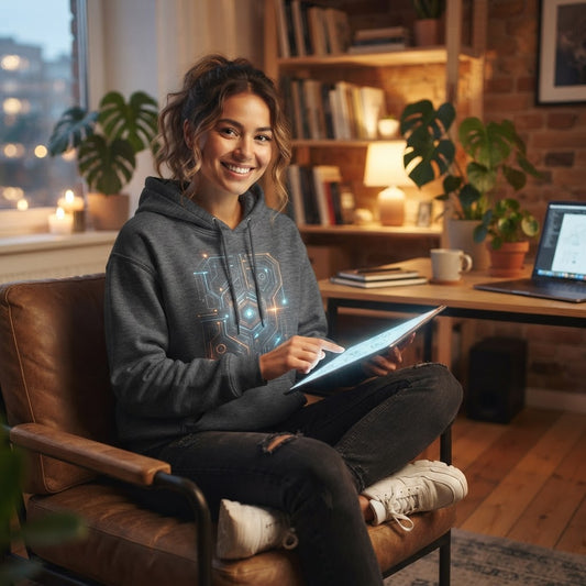 Future Technology Apparel: Graphic Hoodie Design Trends
