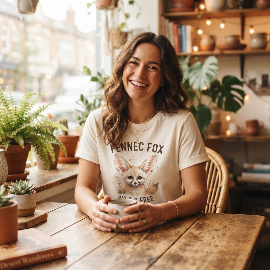 Exotic Pet Graphic Tees: Fennec Fox Apparel Trends