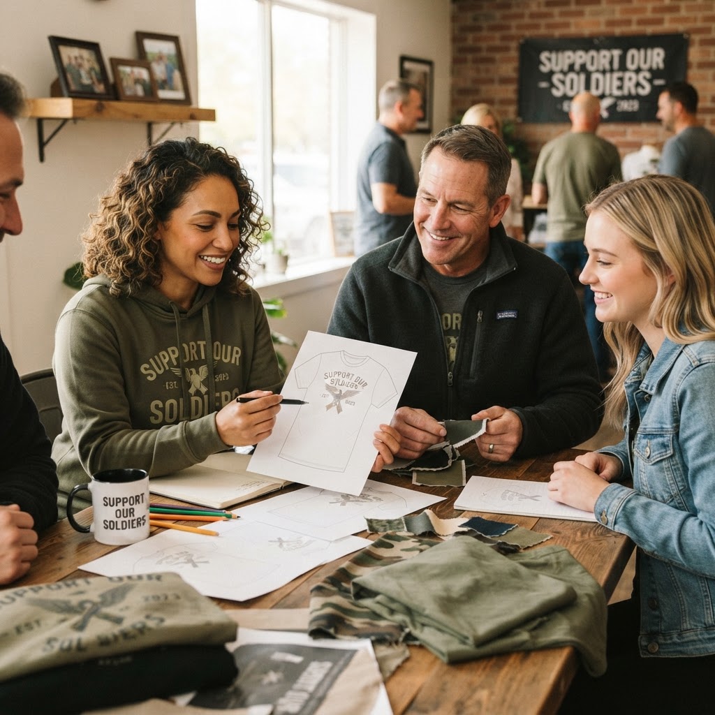 Support Our Soldiers Merchandise: Apparel Design Guide