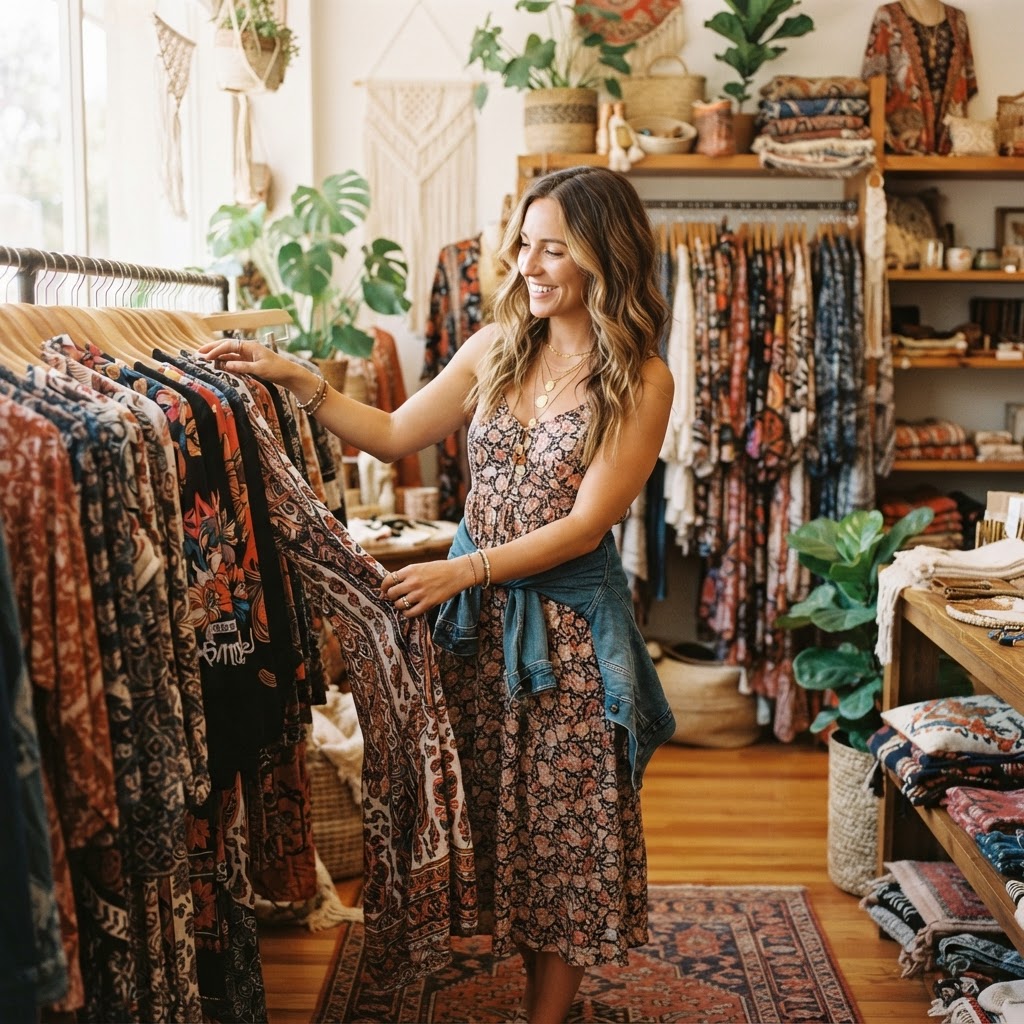 Boho Fashion Apparel Trends: Graphic & Print Ideas
