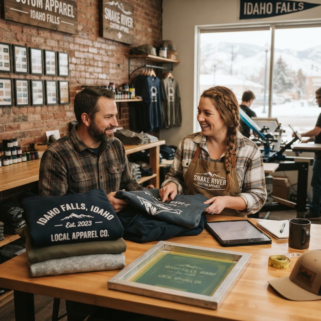 Custom Apparel in Idaho Falls: The Complete Ordering Guide