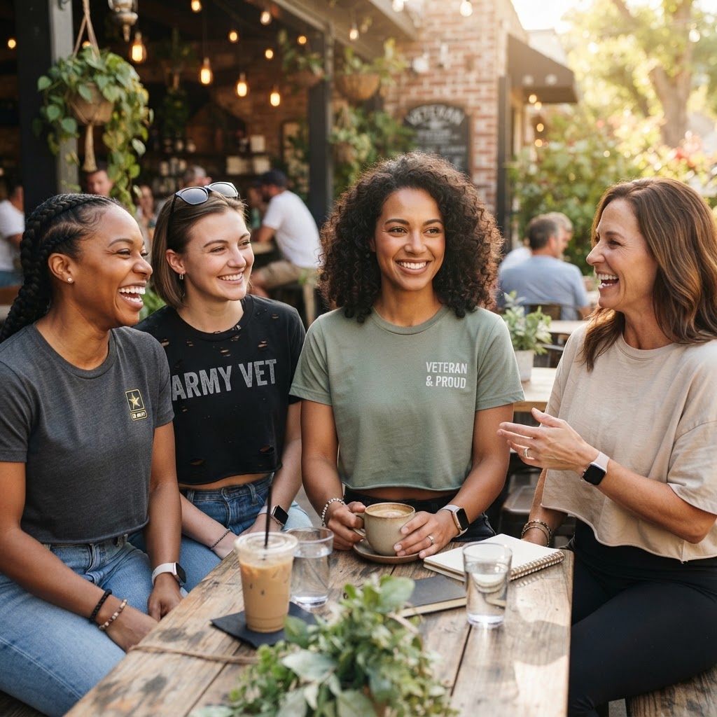 Army Vet Crop Tops: Design Trends for Female Vet Apparel