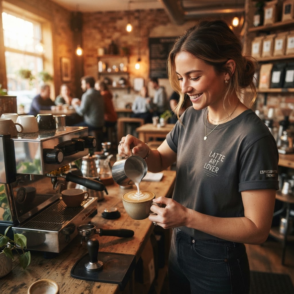 Latte Art Lover Tee Designs: Espresso Style Trends
