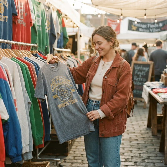 Retro Fan Gear Trends: Vintage Graphic Styles & Palettes