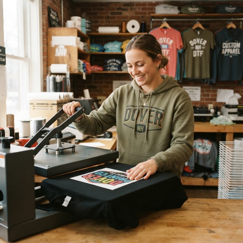 DTF Printing Dover NH: Custom Graphic Apparel Trends