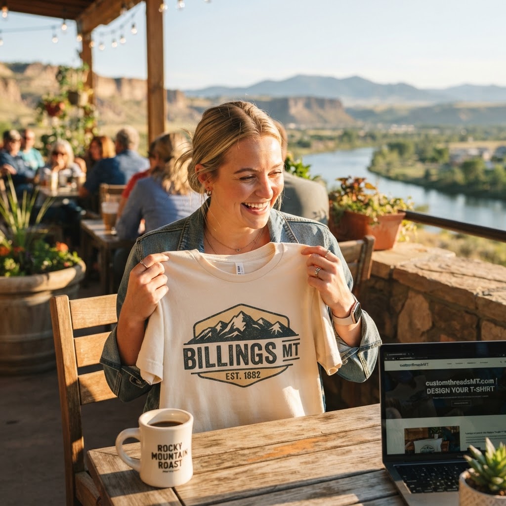 Custom T-Shirts in Billings MT: Easy Online Ordering