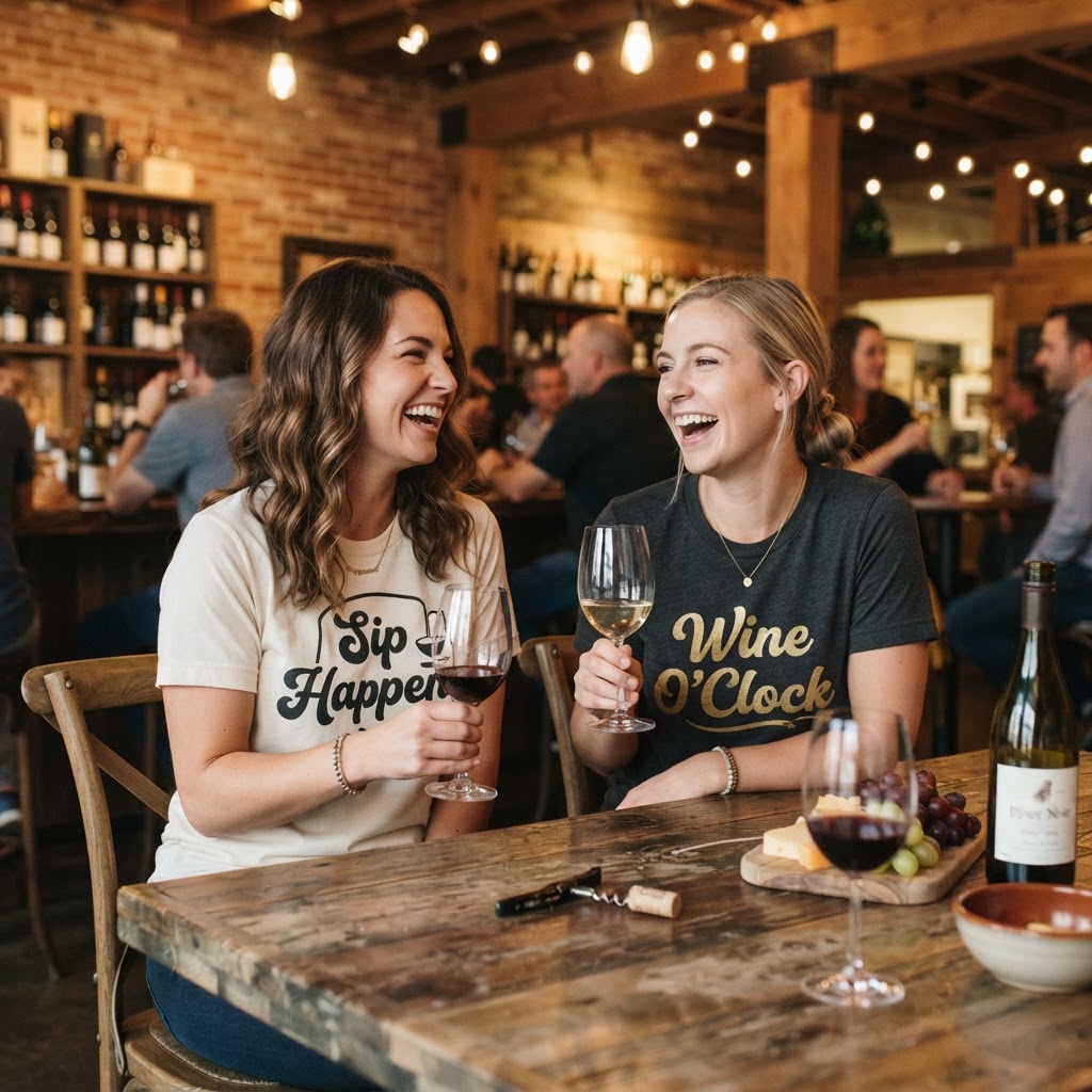 Funny Wine Drinker T-Shirt Ideas & Design Trends