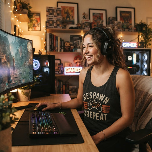 PC Gamer Tank Top Design Ideas & Graphic Trends