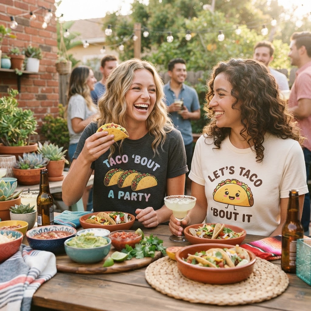 Taco Shirts: Fun & Tasty Apparel Gifts for Foodies