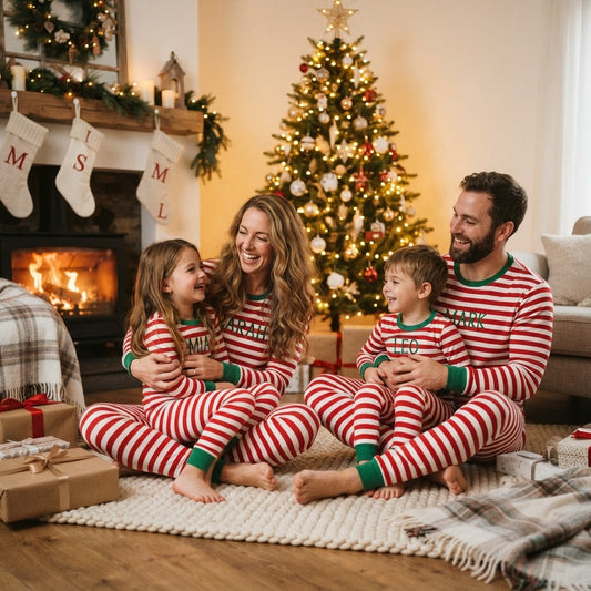 Personalized Family Christmas Pajamas & Apparel Guide