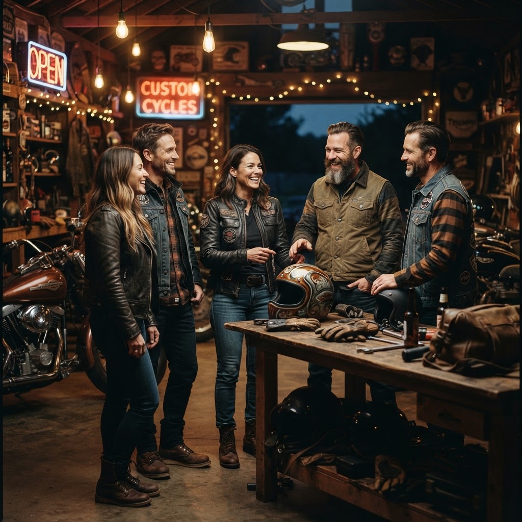 Biker Gang Apparel & Custom Motorcycle Apparel Guide
