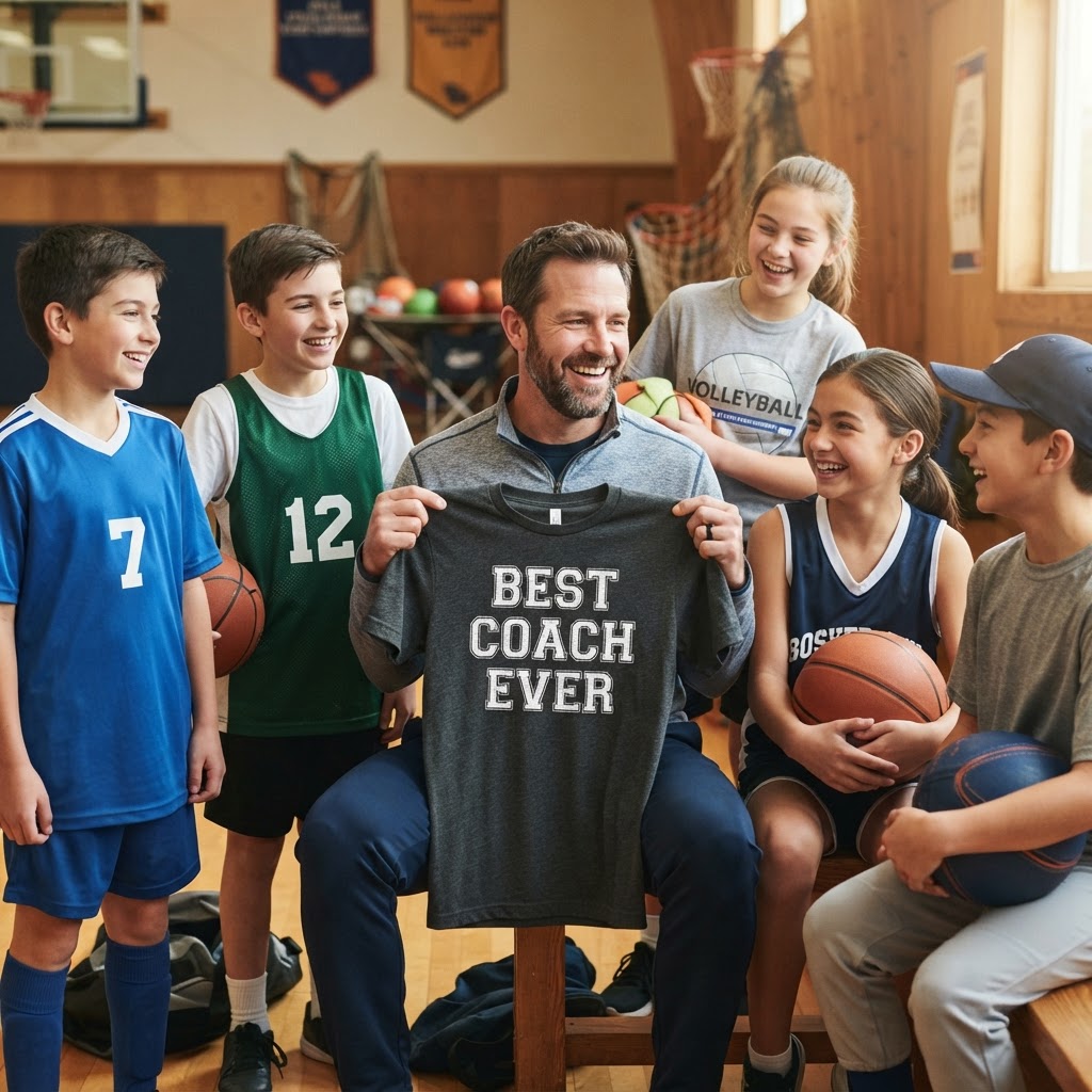 Best Coach Ever Shirt: Gift Ideas for Every Sport