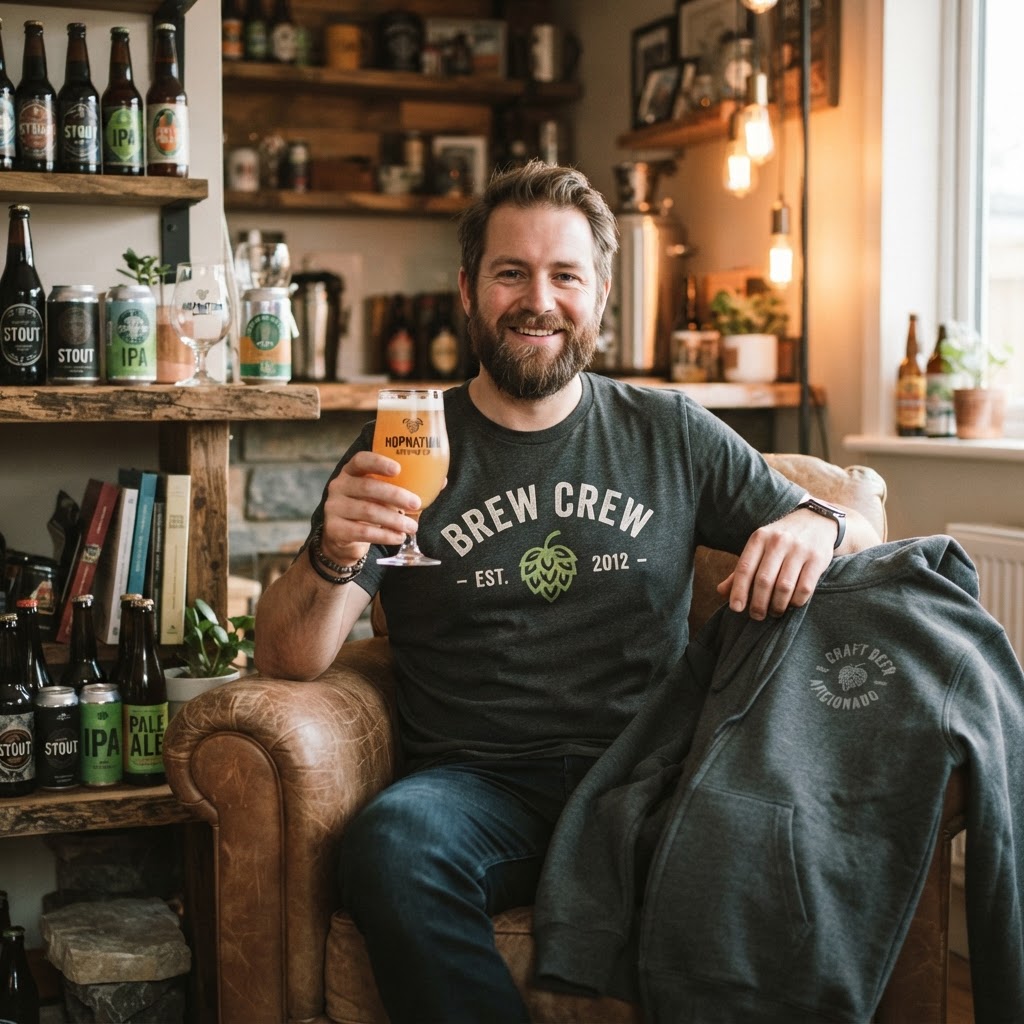 15 Creative Craft Beer Gifts for Him: Tees & Hoodies