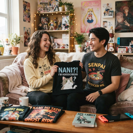 Funny Anime Gifts: Hilarious T-Shirts & Apparel Picks