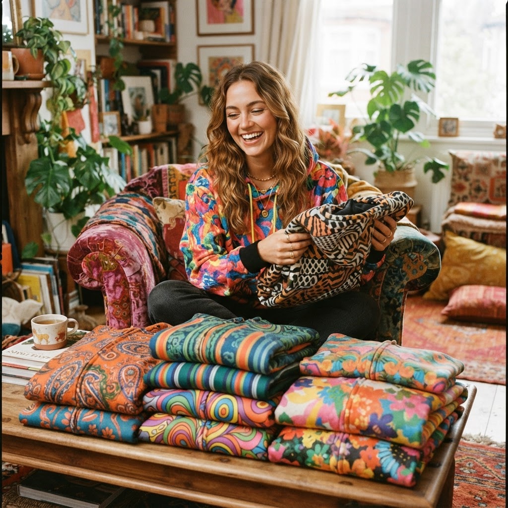 10 Best Vibrant Patterned Hoodies: Maximalist Gift Guide
