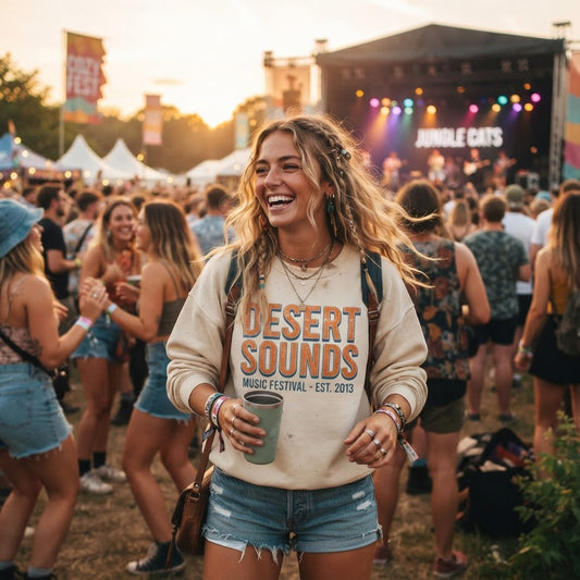 Music Festival Sweatshirt Gift Guide: Cozy Festival Style