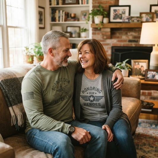 Veteran Long Sleeve Shirts: Military Support Gift Guide