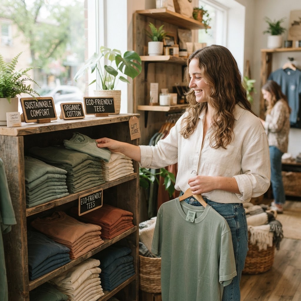 Eco Friendly Gift Guide: Sustainable Comfort Colors Tees
