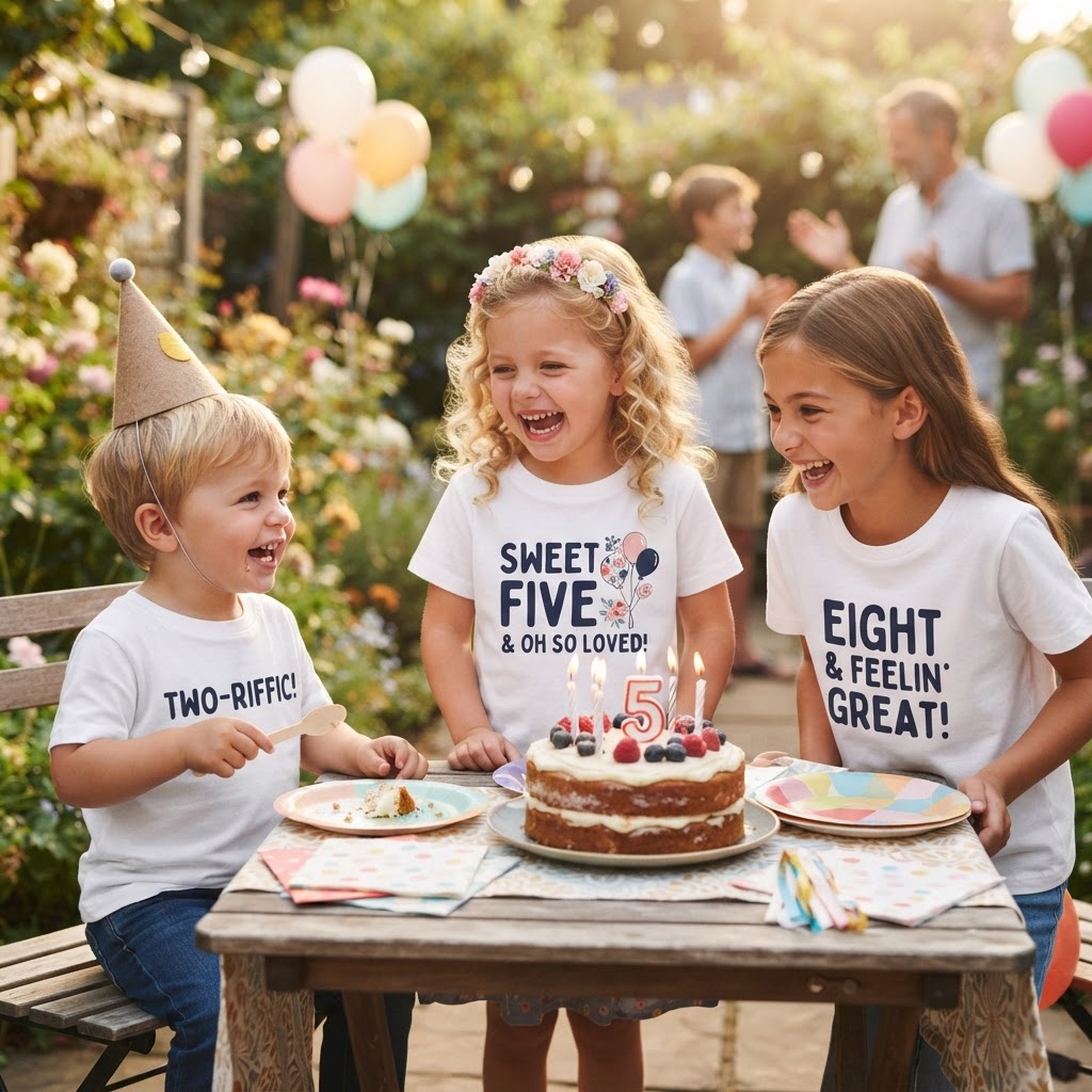 Personalized Birthday Shirt Designs for Every Milestone