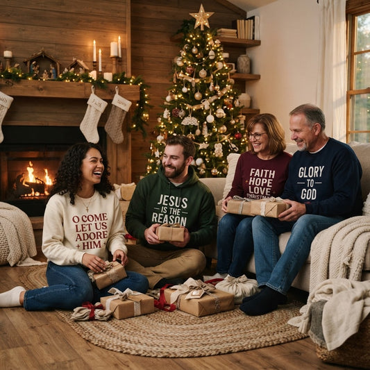 Religious Christmas Shirts & Apparel Gift Guide