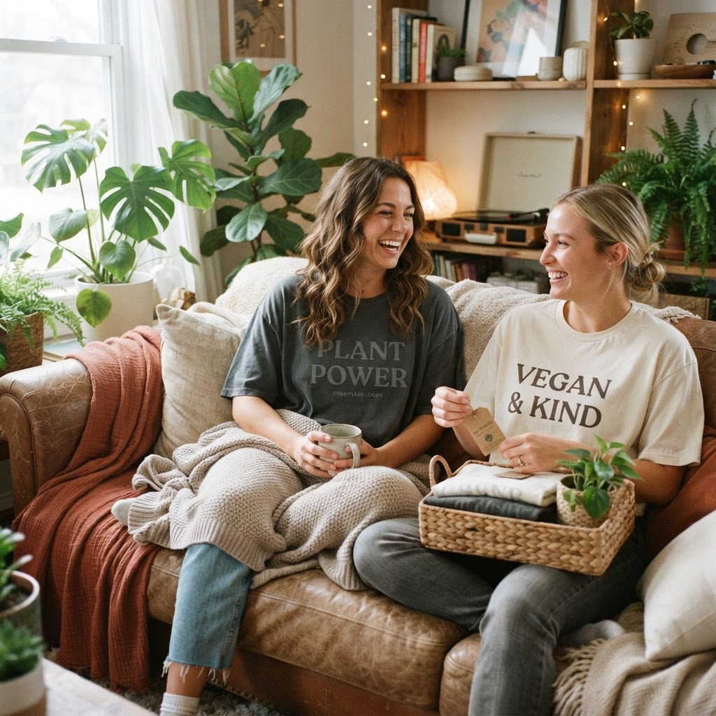 Best Vegan Lifestyle Apparel: Oversized Tees Gift Guide