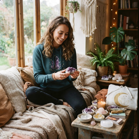 10 Best Crystal Healing Hoodies & Gifts