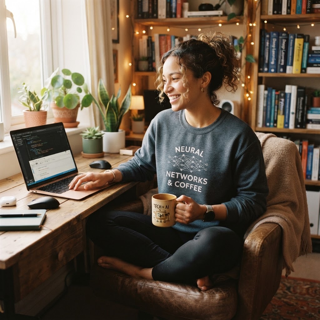 AI Enthusiast Gifts: Sweatshirts & Tech Apparel Guide