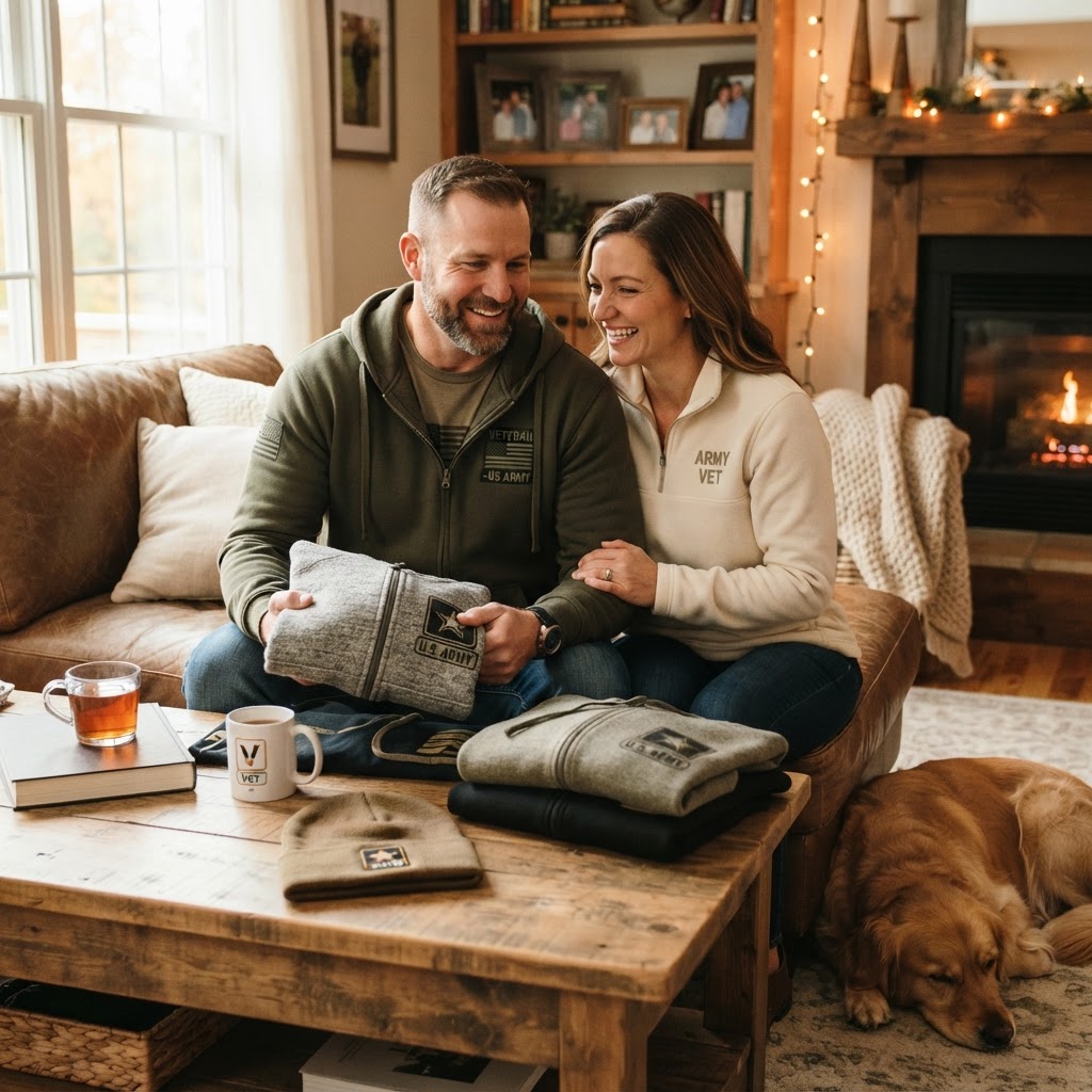 Army Vet Zip Hoodies & Apparel Gift Guide