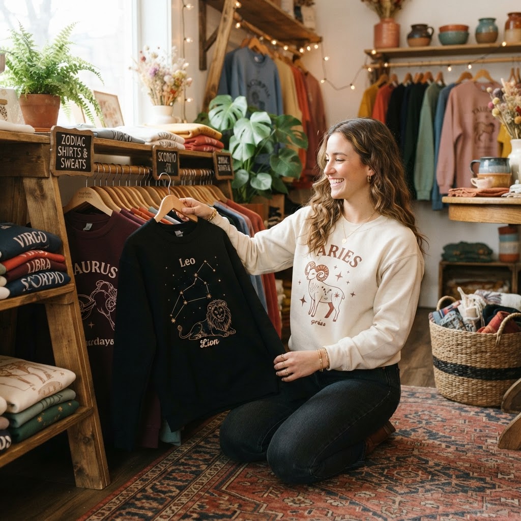 Astrology Animal Apparel Gift Guide: Zodiac Shirts & Sweats
