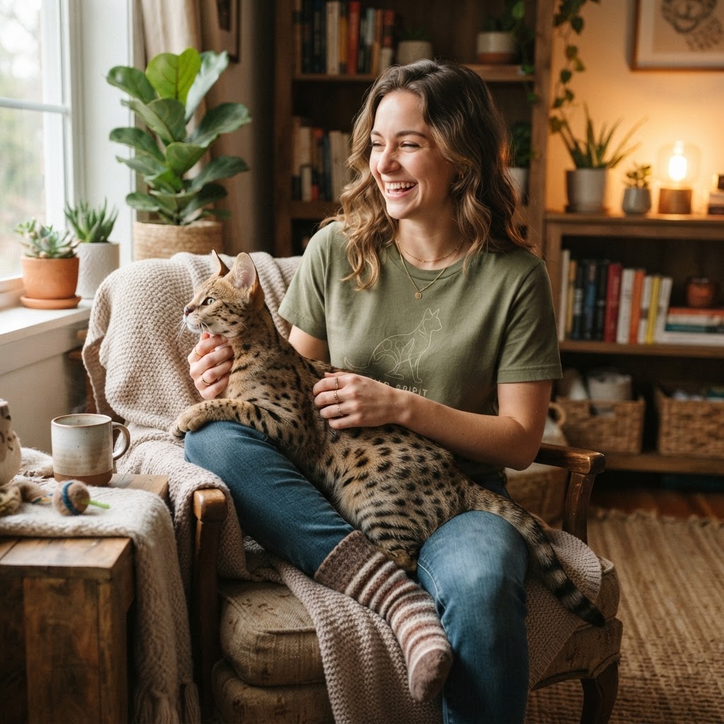 Wild Spirit Cat Lover Gift Guide: Savannah Cat Apparel