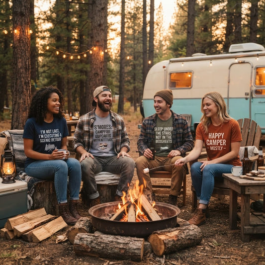 Funny Camping Shirt Gift Guide: Top Humorous Tees