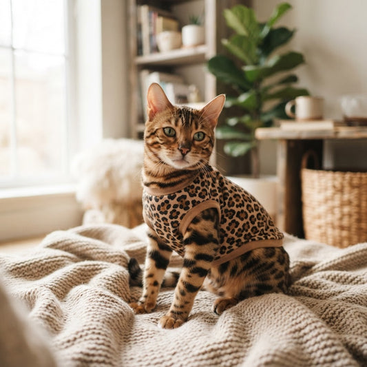 Leopard Print Cat Shirt Guide for Bengal Owners